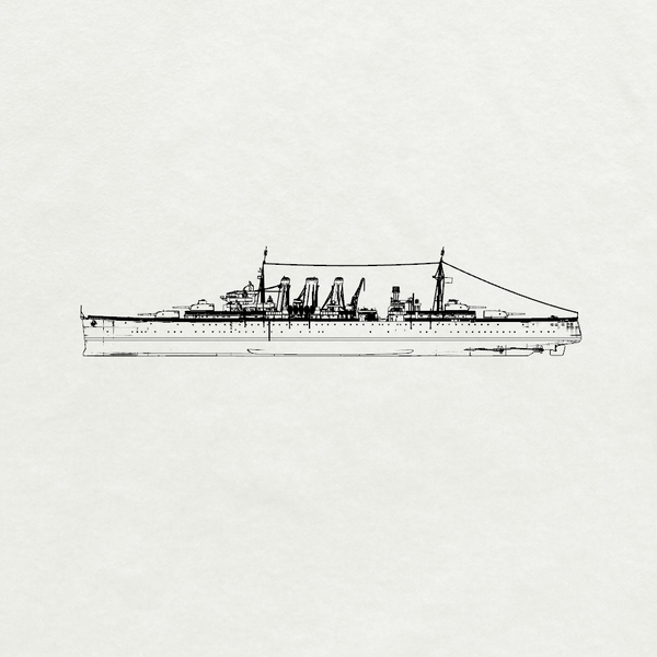 MRY-SFW SSC223S Royal Navy Norfolk-class Norfolk Heavy Cruiser Full Hull