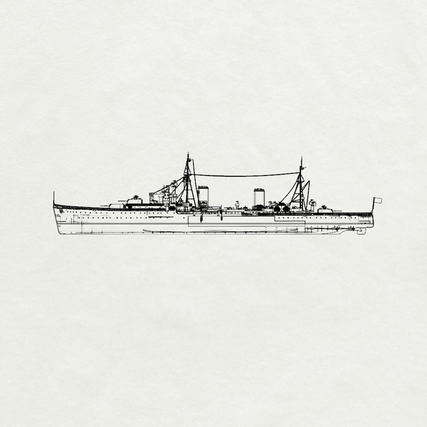 MRY-SFW SSC224S Royal Navy Arethusa-class Arethusa Light Cruiser Full Hull Resin Warship Military Ship Model Hobby Collection Unassembled Unpainted