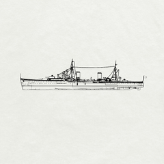 MRY-SFW SSC224S Royal Navy Arethusa-class Arethusa Light Cruiser Full Hull Resin Warship Military Ship Model Hobby Collection Unassembled Unpainted