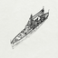 MRY-SFW SSC224S Royal Navy Arethusa-class Arethusa Light Cruiser Full Hull Resin Warship Military Ship Model Hobby Collection Unassembled Unpainted