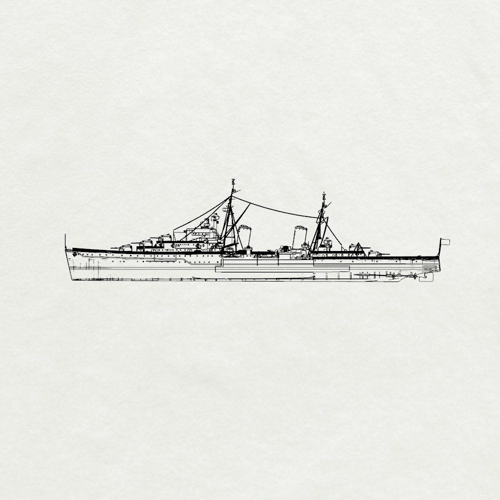 MRY-SFW SSC225 Royal Navy Dido-class Dido 4th ship Light Cruiser Water Line Resin Warship Military Ship Model Hobby Collection Unassembled Unpainted