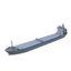 SSMODEL SSC121  Military Model Norway Cargo Ship Norbris Water line