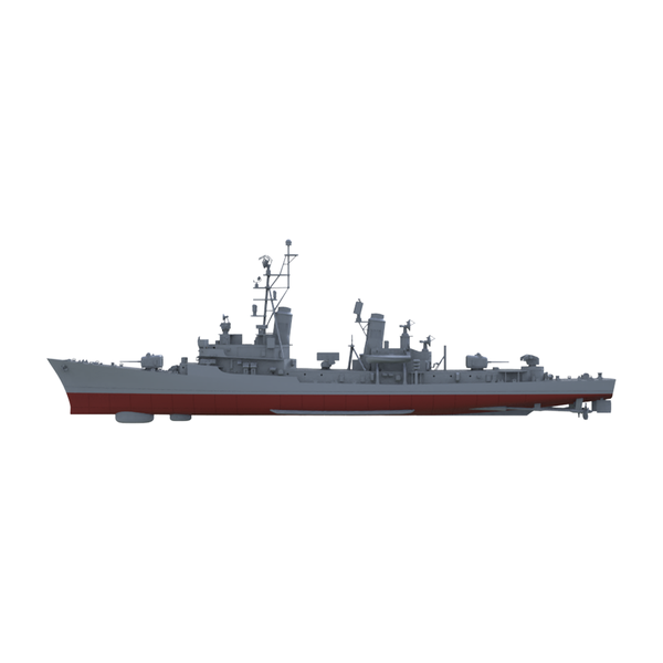 SSC153 Military Model USS DDG-2 Charles F. Adams Destroyer Water Line