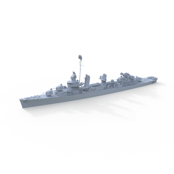 SSMODEL 533 Military Model Kit USN Fletcher-Class Fletcher (DD-445) 1942