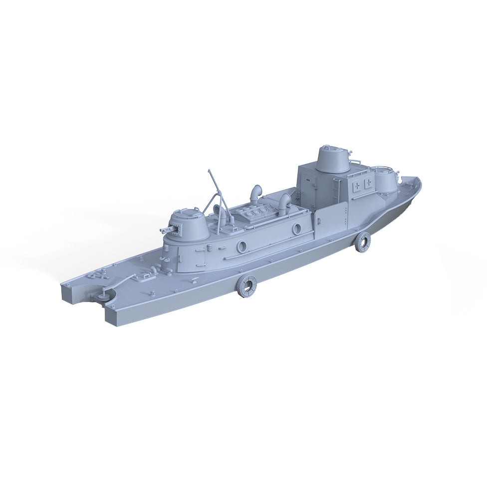 MRY-SFW SSC540 IJN Soukou-Tei Armored Gun Boat No.4 Water Line — detail view 3