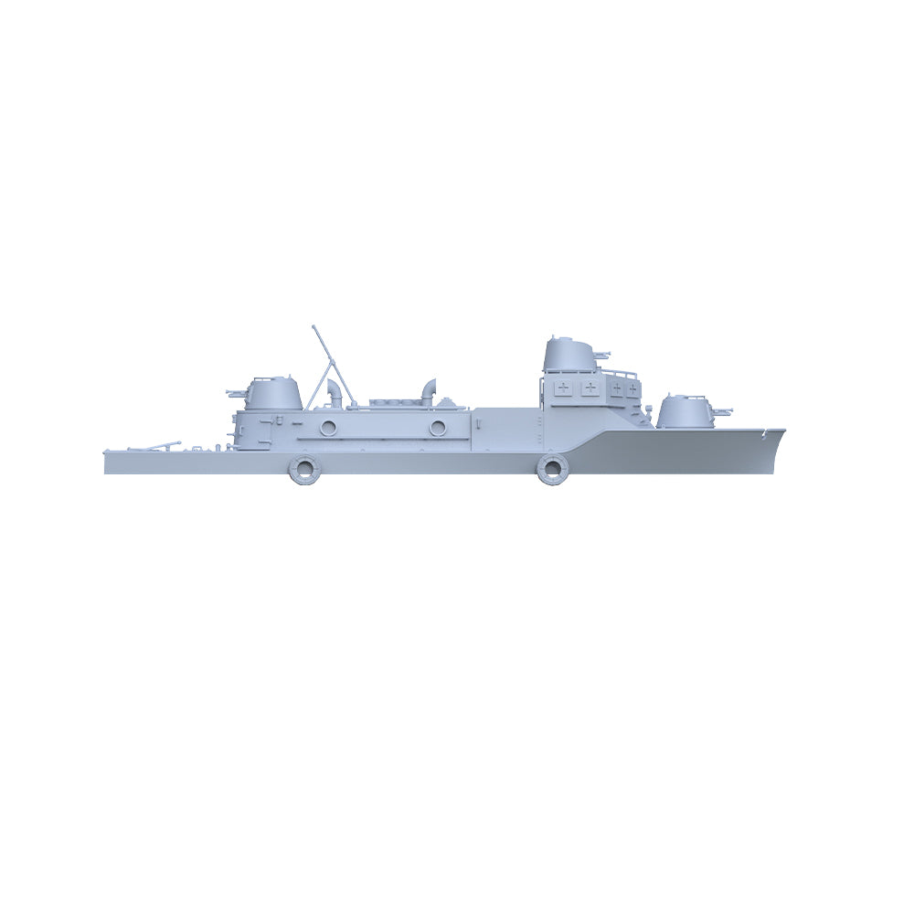 MRY-SFW SSC540 IJN Soukou-Tei Armored Gun Boat No.4 Water Line — detail view 2