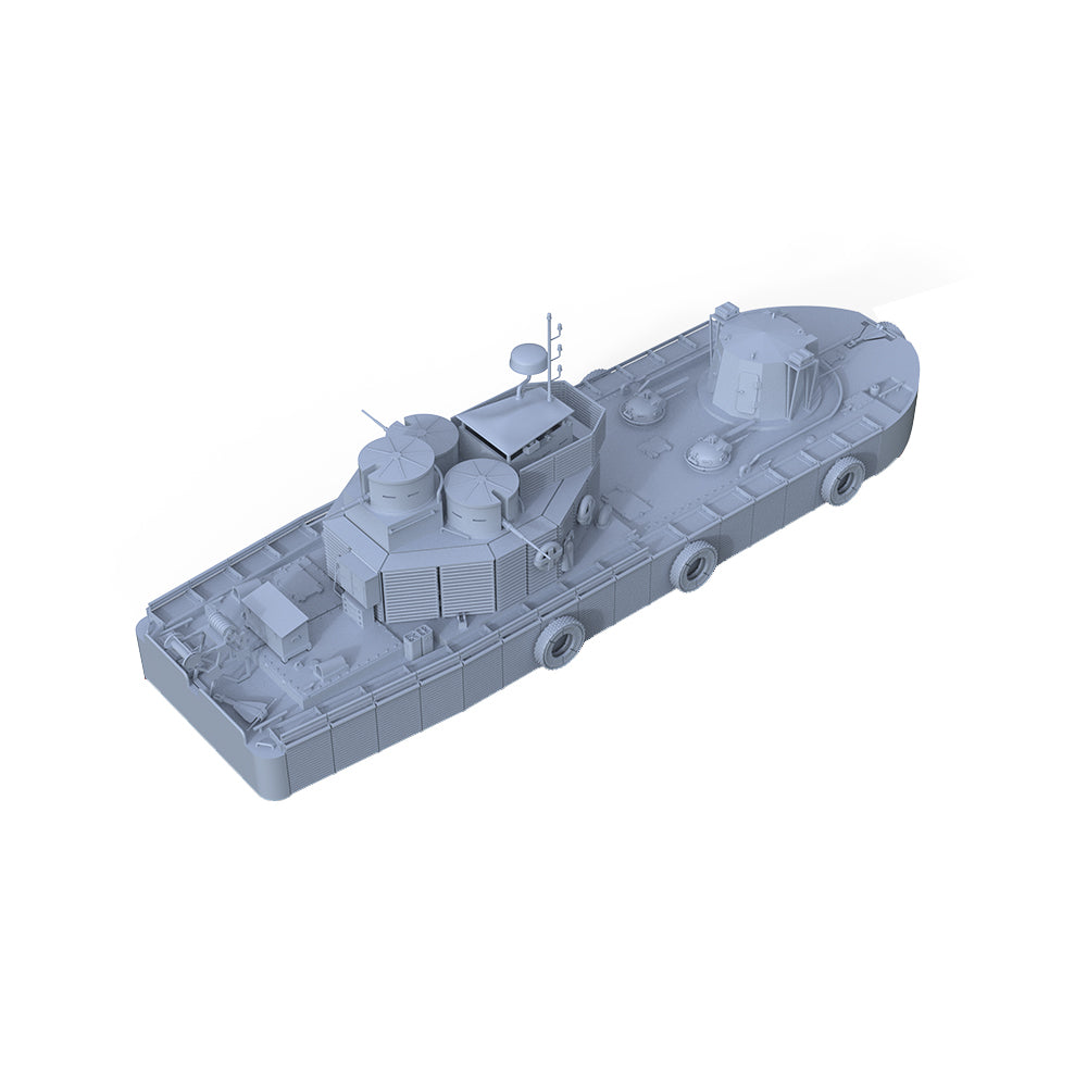 MRY-SFW SSC541 US Navy LCM6 "Zippo" Landing Craft Support Flamethrower  Water Line — detail view 3