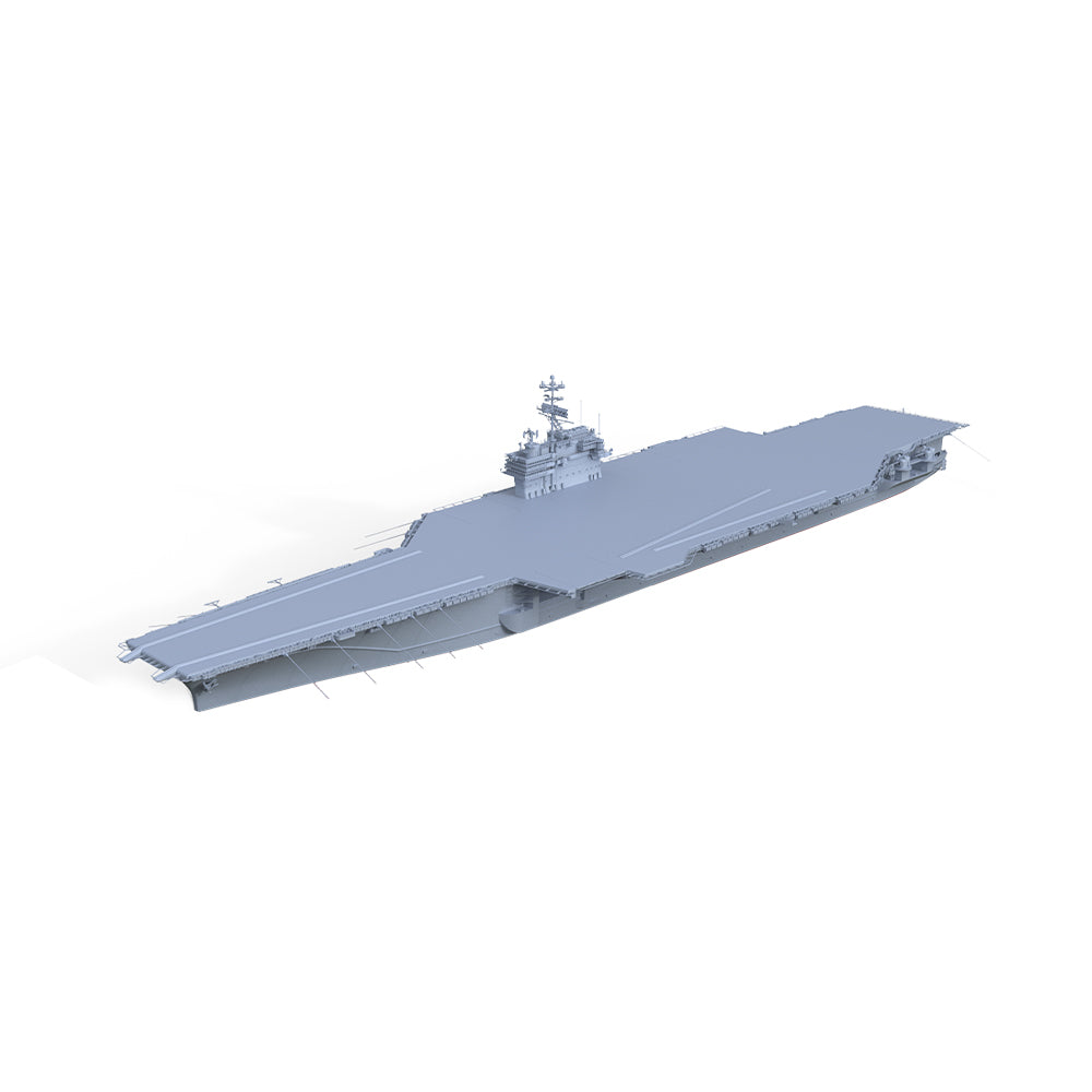 SSMODEL 580 Military Warship Model Kit US Navy Forrestal Aircraft Carriers Secondary image