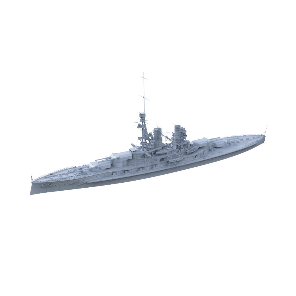 SSMODEL 588 Military Warship Model Kit German Navy Bayern battleship — detail view 2