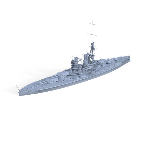 SSMODEL 588 Military Warship Model Kit German Navy Bayern battleship
