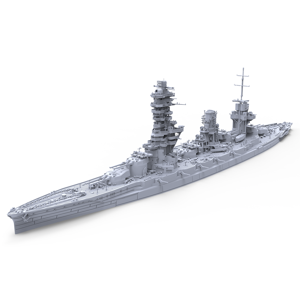 SSMODEL SSC702 Military Model Kit IJN FUSO 1944 Water Line Main image