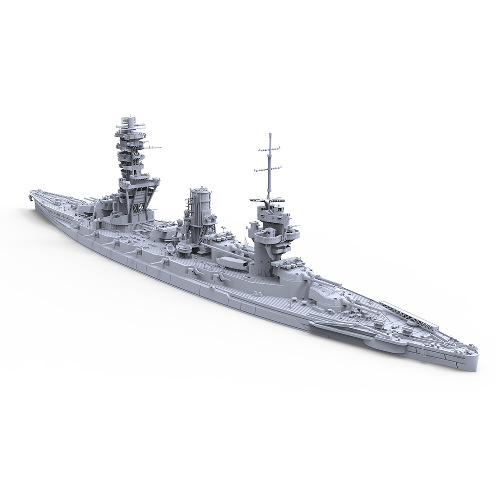 SSMODEL SSC702 Military Model Kit IJN FUSO 1944 Water Line Secondary image