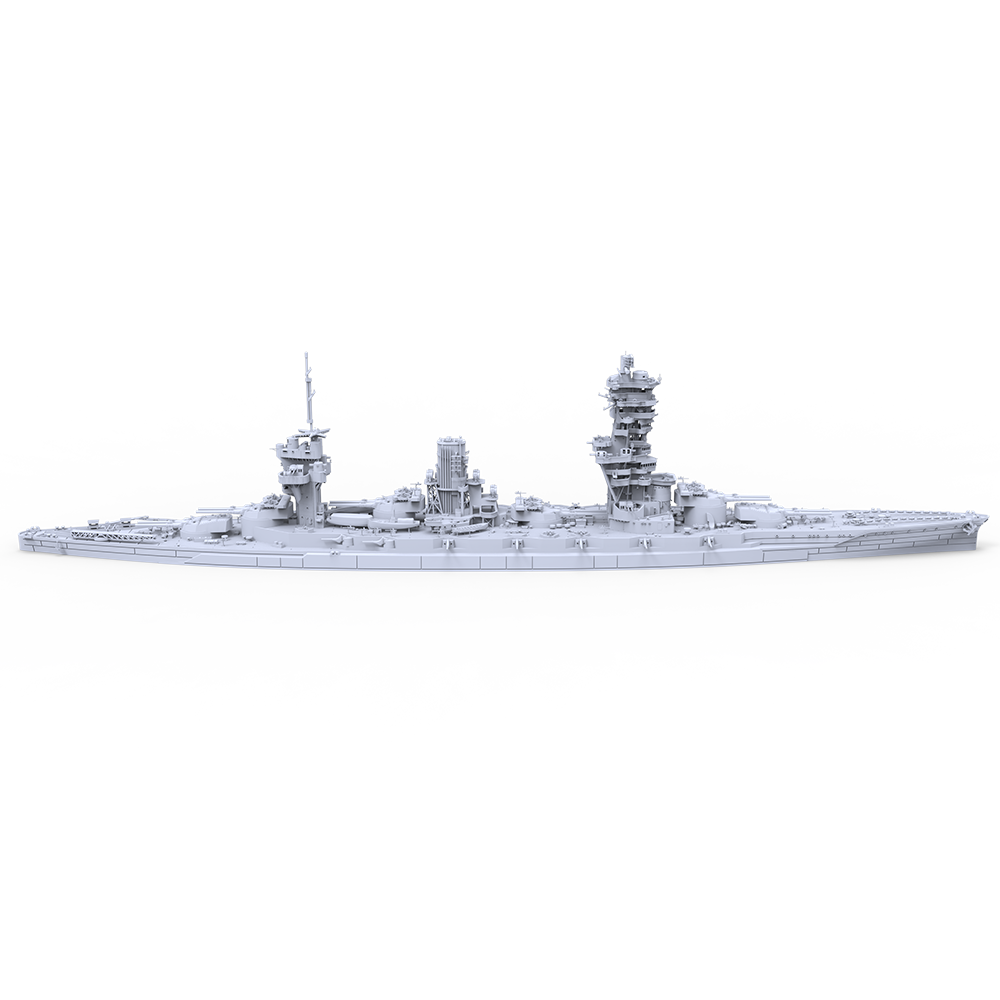 SSMODEL SSC702 Military Model Kit IJN FUSO 1944 Water Line — detail view 3