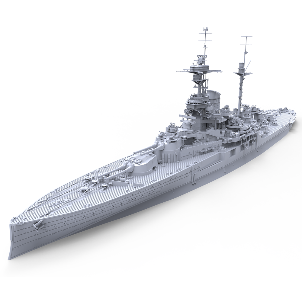 SSMODEL 705 Military Model Kit USSR Revenge-Class Battleships, Arkhangelsk, 1944 Water Line Main image