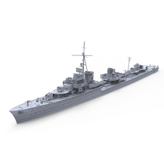 SSMODEL 728 Military Model Kit German Z22 Destroyers 1936(Bottomless Version)