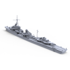 SSMODEL 728 Military Model Kit German Z22 Destroyers 1936(Bottomless Version)