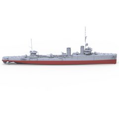 SSMODEL 737S Military Model Kit Italian Leone Class Destroyer Tiger 1934 Full Hull