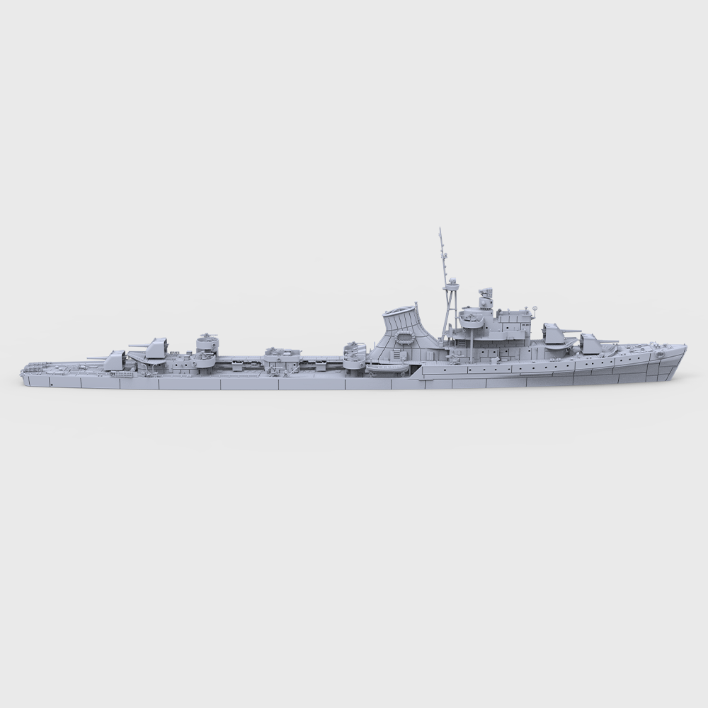 SSMODEL 739 Military Model Kit Italian Navy Caio Duilio Class Destroyer ITS Maggioni(Bottomless Version)