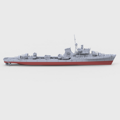 SSMODEL 739S Military Model Kit Italian Navy Caio Duilio Class Destroyer ITS Maggioni Full Hull