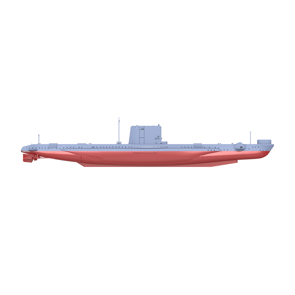SSMODEL 957S Military Model Kit HMS A class Submarine Alliance Full Hull — detail view 4