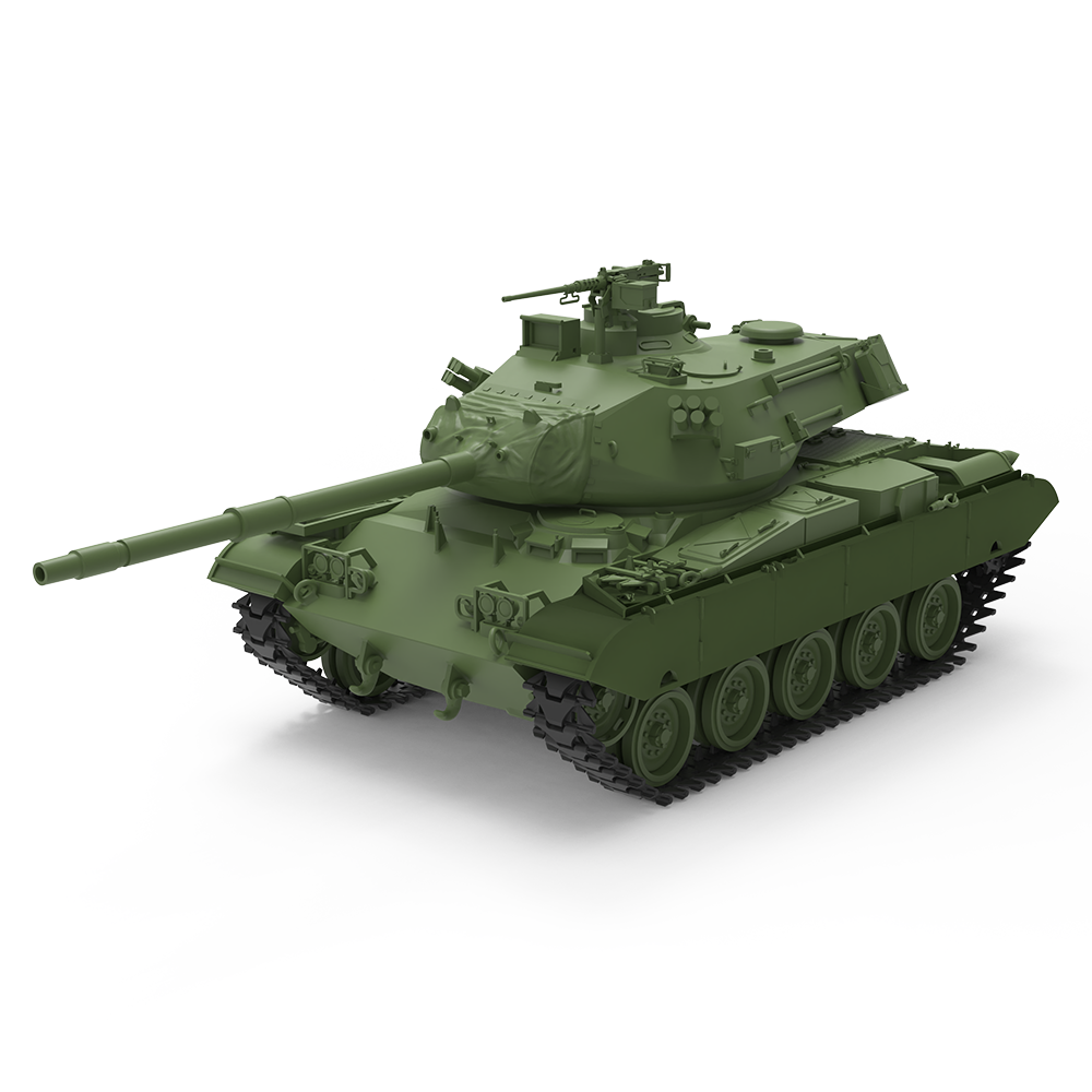 Detail view of SSMODEL 379 Military Model Kit M-41D Light Tank Model
