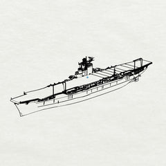 SSMODEL 618S Military Model Kit Soviet Admiral Nakhimov Tier X Aircraft Carrier 1951 Full Hull