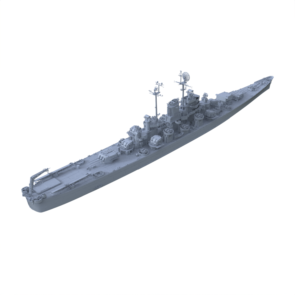 SSC130 Military Model USN Oregon City Class Cruiser CA-122 1946 Water Line Secondary image