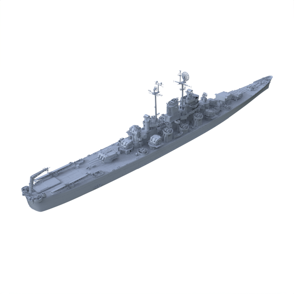 SSC130 Military Model USN Oregon City Class Cruiser CA-122 1946 Water Line