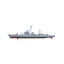 SSC181S Military Model CNS Jiangdong Class Frigate Full Hull