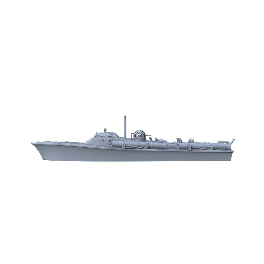 SSC182 Military Model USS Elco Class PT-20 Motor Torpedo Boat Water Line — detail view 5