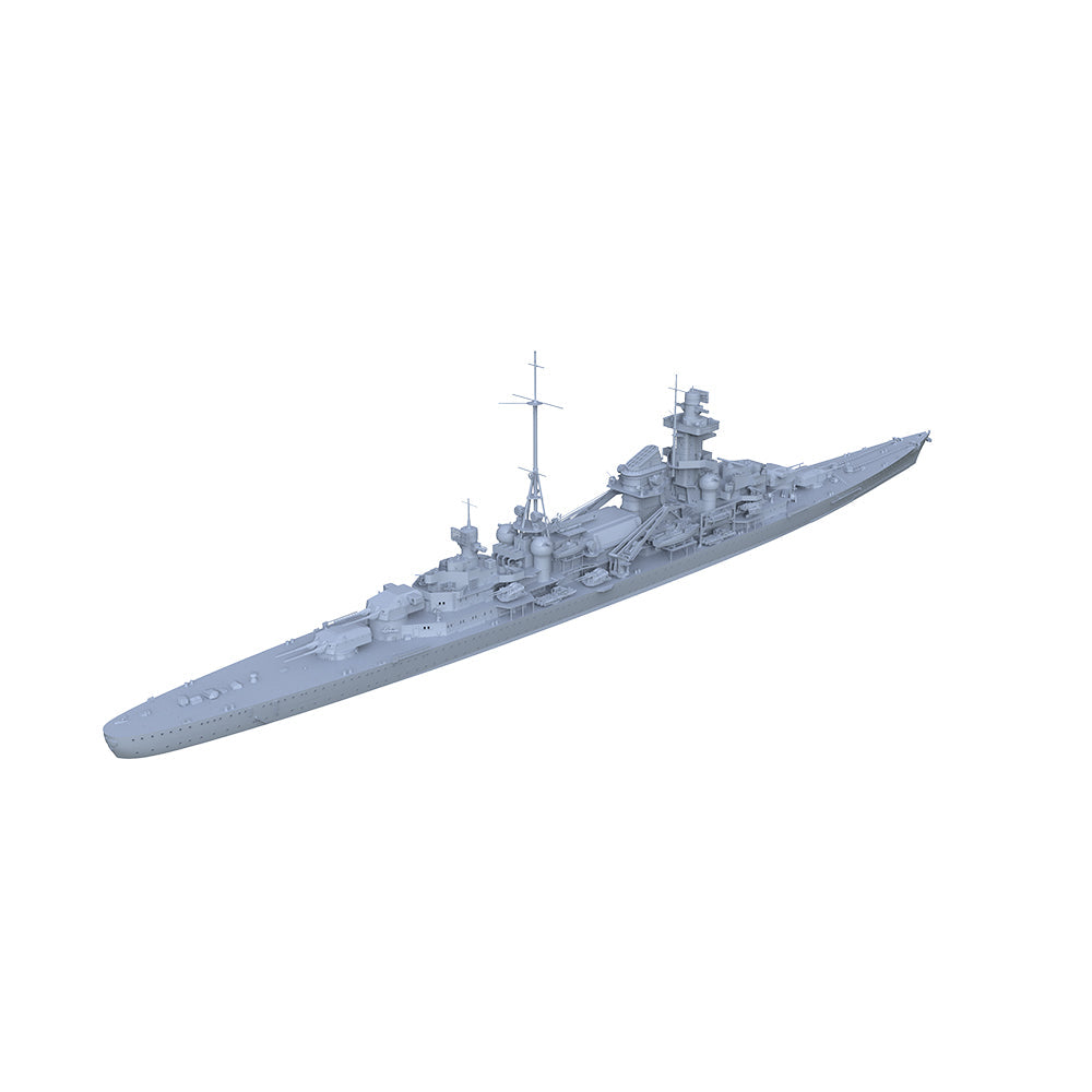 MRY-SFW SSC203 Germany Navy Admiral Hipper-class Bl¡§1cher  2nd Ship Water Line Resin Warship Military Ship Model Hobby Collection Unassembled Unpainted