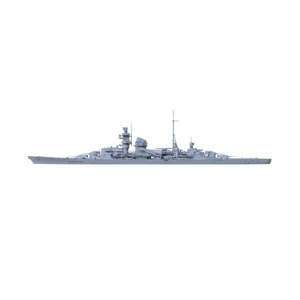 MRY-SFW SSC203 Germany Navy Admiral Hipper-class Bl¡§1cher  2nd Ship Water Line Resin Warship Military Ship Model Hobby Collection Unassembled Unpainted