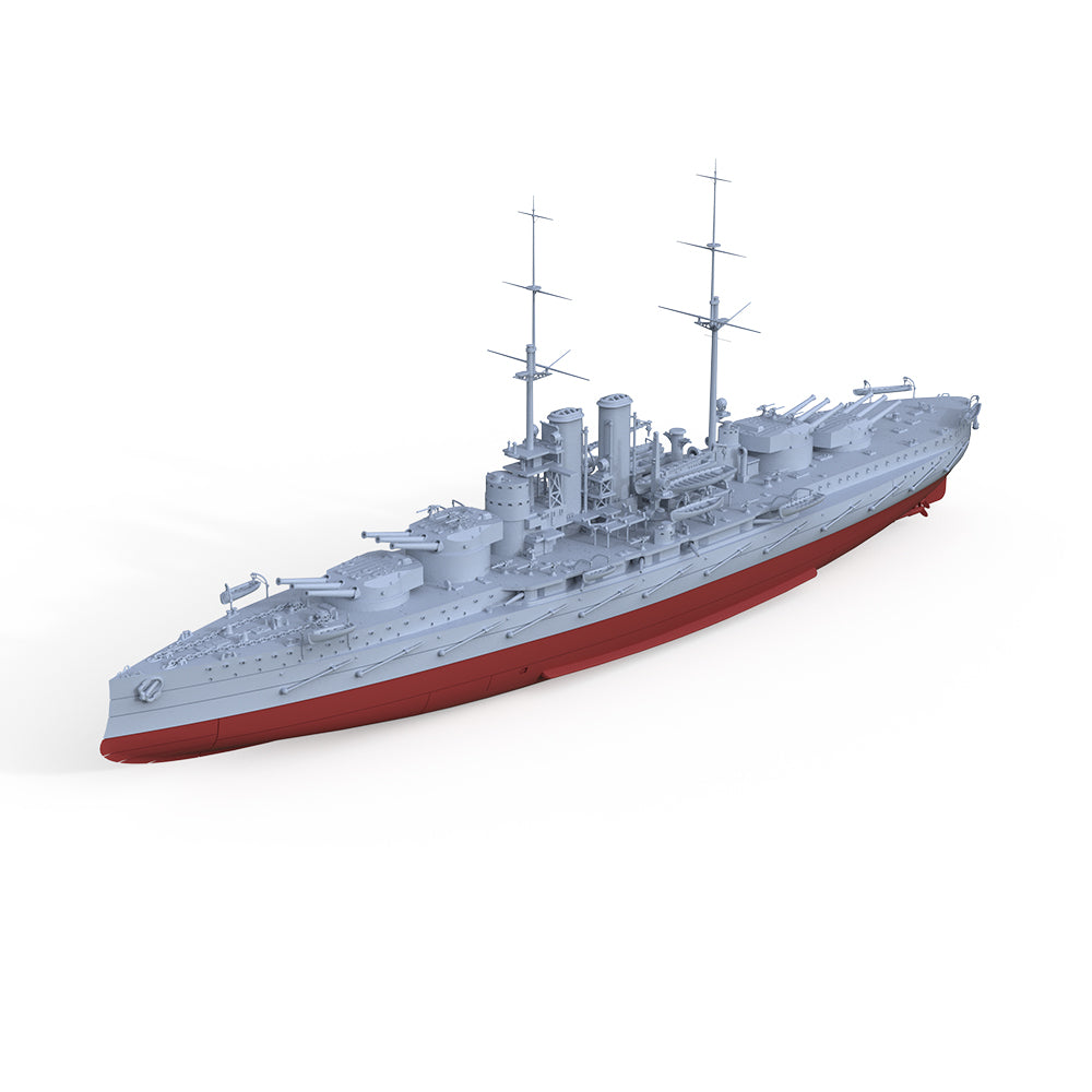 SSMODEL 501S Military Warship Model Kit SMS Viribus Unitis Battleship Main image