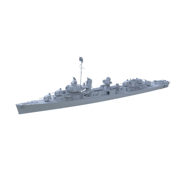 SSMODEL 534 Military Warship Model Kit USN Fletcher-Class Cowell (DD-547) 1943