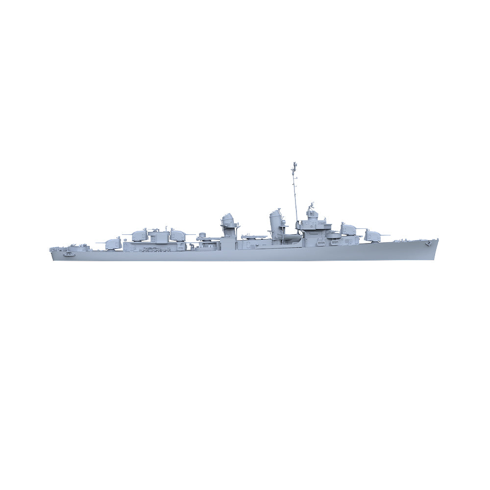 SSMODEL 534 Military Warship Model Kit USN Fletcher-Class Cowell (DD-547) 1943