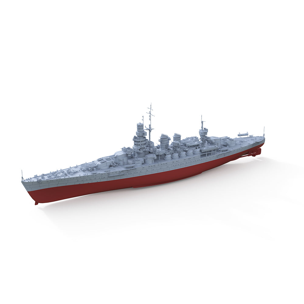 SSMODEL 545S Military Model Kit Italy CaioDuilio Battleship Full Hull — detail view 2