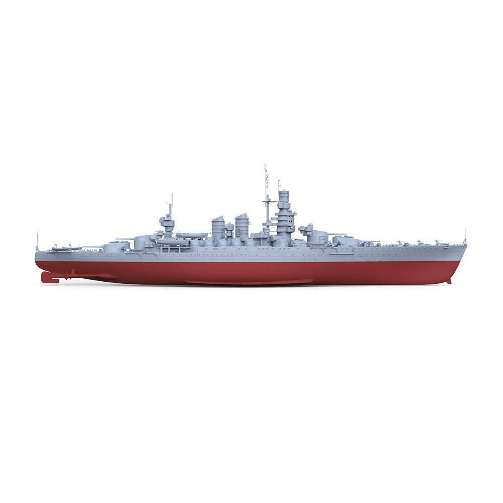 SSMODEL 545S Military Model Kit Italy CaioDuilio Battleship Full Hull — detail view 4