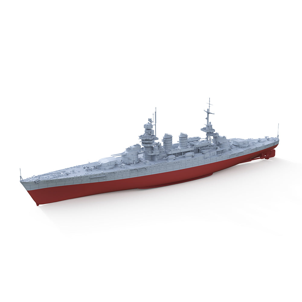 SSMODEL 546S Military Model Kit Italy ConteDiCavour-class Battleship Full Hull — detail view 2