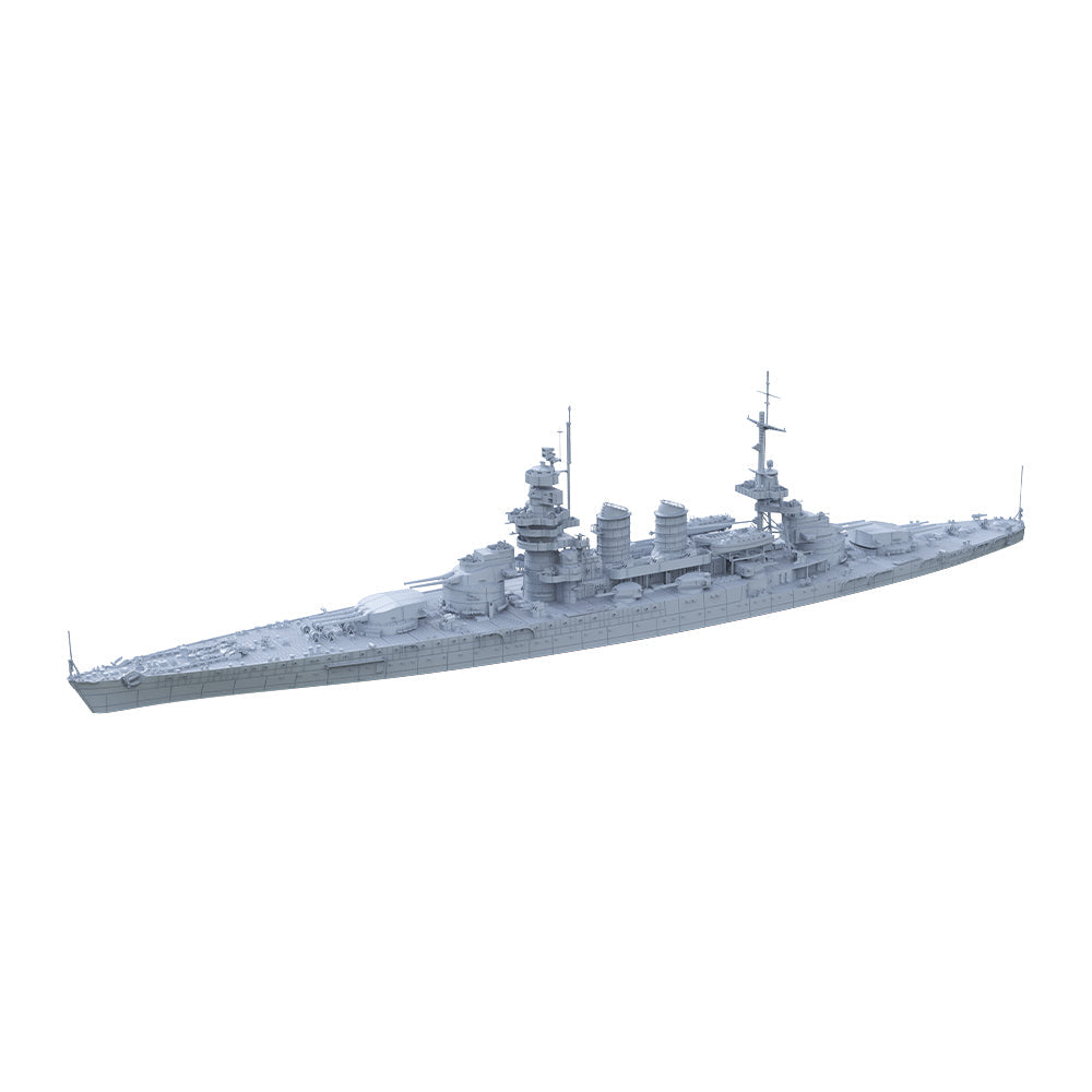 SSMODEL 546 Military Warship Model Kit Italy ConteDiCavour-class Battleship — detail view 2