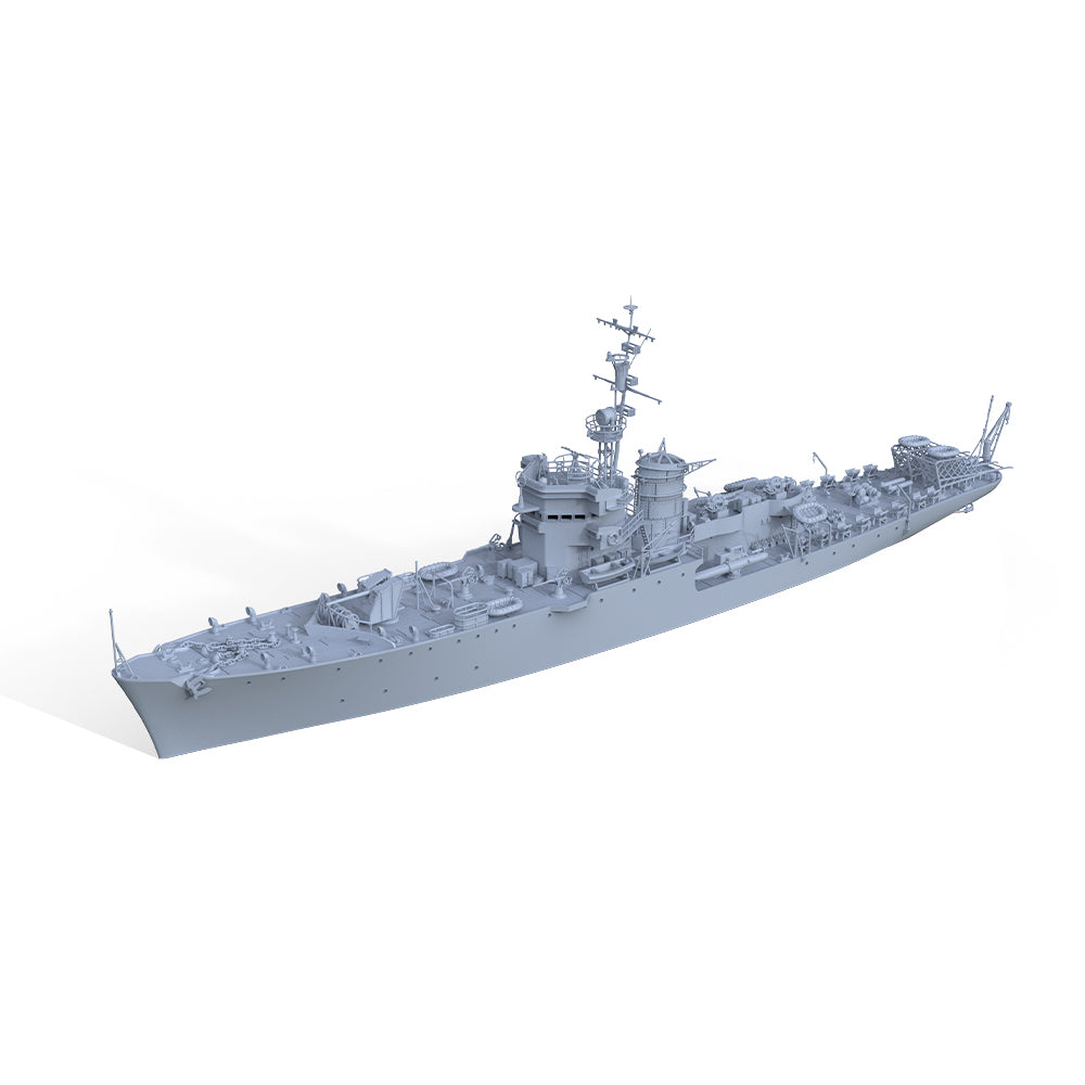 SSMODEL 576 Military Warship Model Kit Italy RN Gabbiano Sub-Chaser — detail view 2