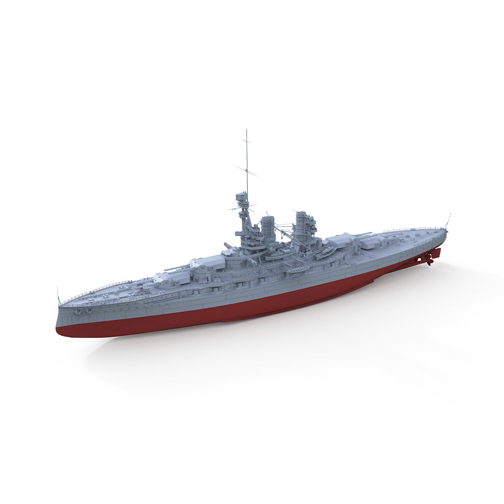 SSMODEL 589S Military Warship Model Kit German Navy Bayern class SMS Baden Secondary image