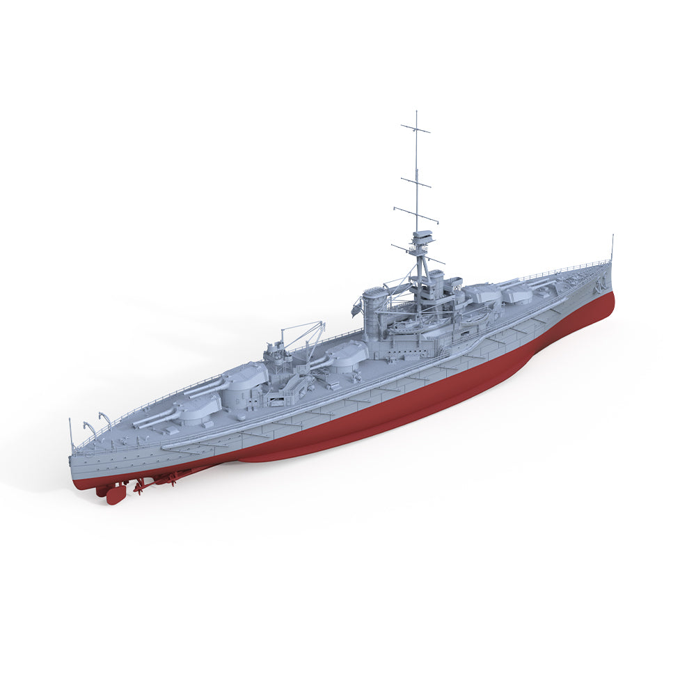 SSMODEL 592S Military Warship Model Kit HMS Orion Battleship — detail view 3