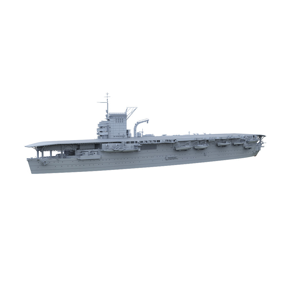 SSMODEL 601 Military Warship Model Kit French Navy Bearn Aircraft Carrier — detail view 2