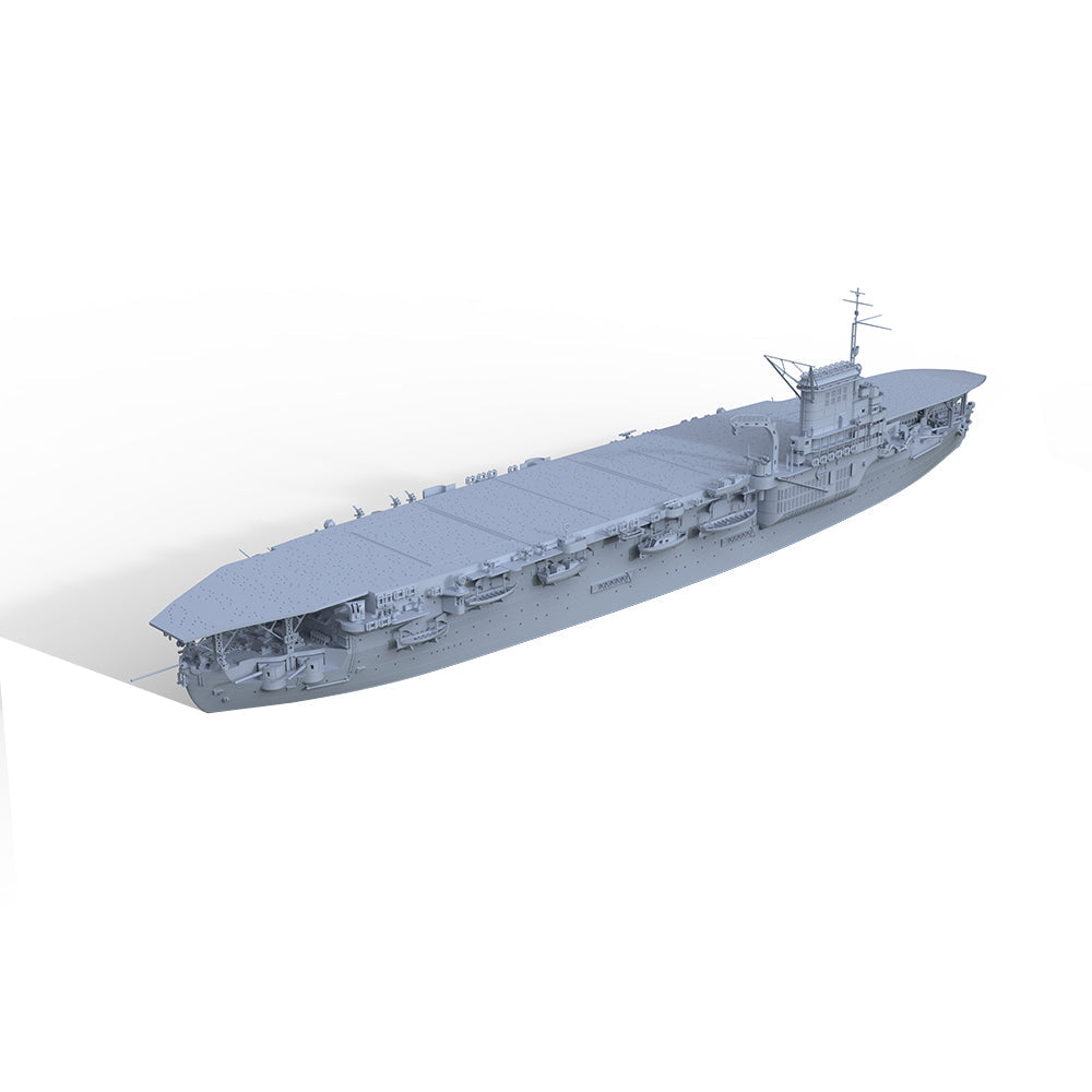 SSMODEL 601 Military Warship Model Kit French Navy Bearn Aircraft Carrier — detail view 3