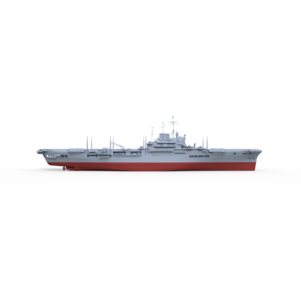 SSMODEL 609S Military Model Kit Britain Indomitable Aircraft Carriers — scale model kit