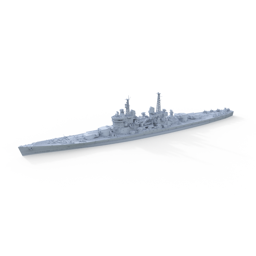 SSMODEL 610 Military Model Kit British Battleship Thunderer Main image