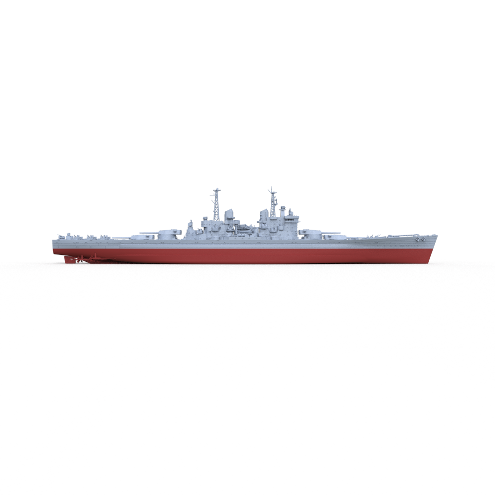 SSMODEL 610S Military Model Kit British Battleship Thunderer — detail view 3