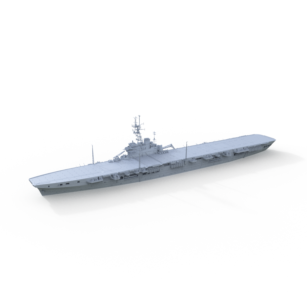 MRY-SFW SSC614 HMS Colossus Class Aircraft Carrier Water Line Adult Collectible — scale model kit