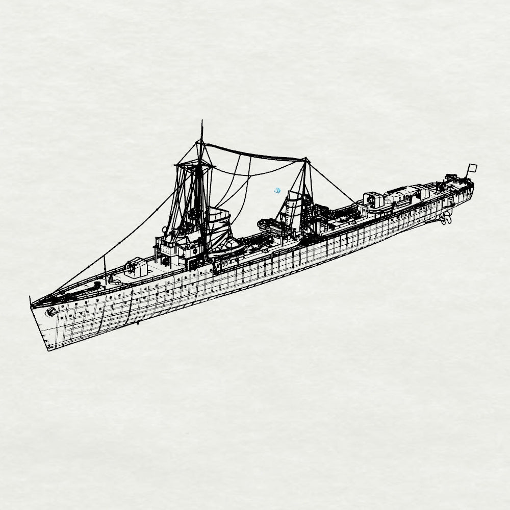 SSMODEL 730S Military Model Kit German Raubtier Class Torpedo Boat Luchs 1932 Full Hull