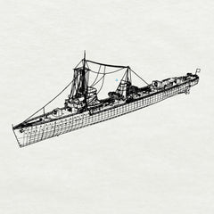 SSMODEL 730S Military Model Kit German Raubtier Class Torpedo Boat Luchs 1932 Full Hull